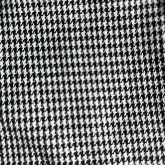 Black and white houndstooth midi skirt - Picture 2 of 5